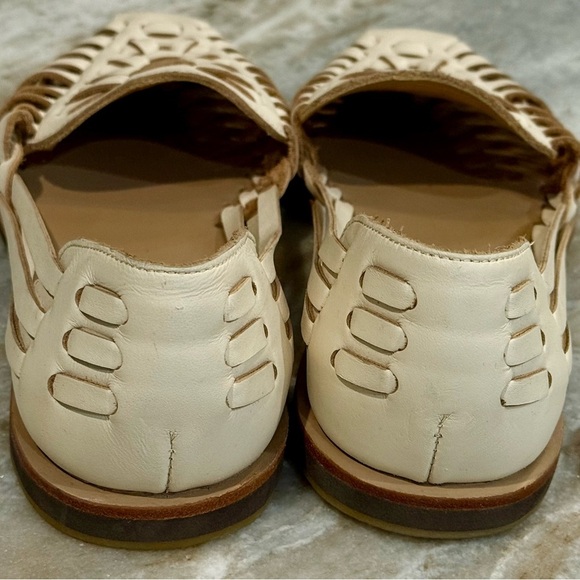 Women’s NISOLO Huarache Cream leather Sandal- Size 9.5 - Picture 5 of 8